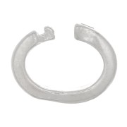 Anelli di chiusura ovali 5,5x4x1,2 mm in argento 925 x4|raw }}