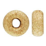Rondella diamantata - Disco piatto - 3x1.6 mm - Gold filled x1