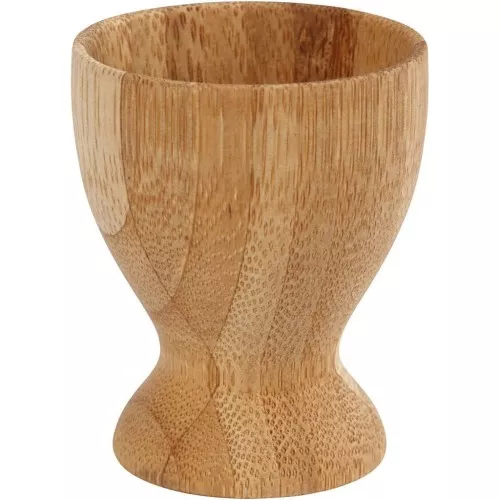 Portauova di bambù 60x48 mm per decorare e personalizzare x1