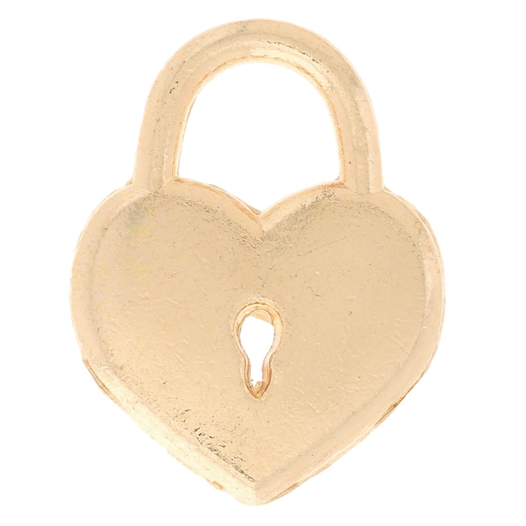 Lucchetto con codice YALE in ottone dorato ansa H 31 x L 19 x 19 mm