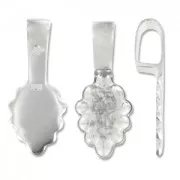 Gancio pendente da incollare 24 mm Argento 925 x1