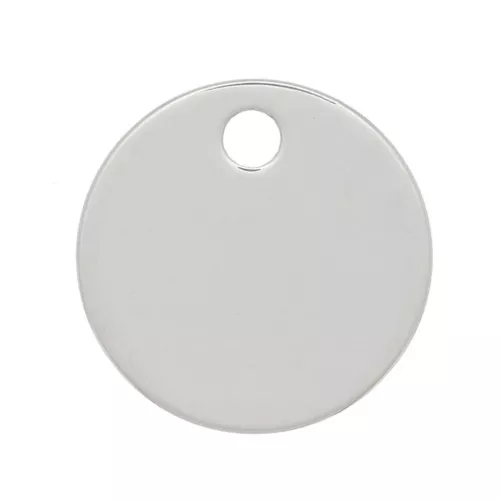 Ciondolo mm. 6 da incidere Argento 925 x1