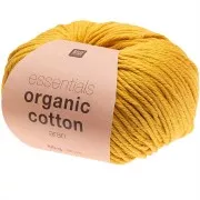 Essentials Organic Cotton Aran - Mostarda x 50g