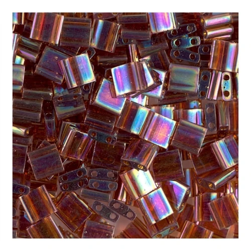Miyuki Tila Beads 5x5x1.9 mm TL-0257 - Tr Topaz AB x10g