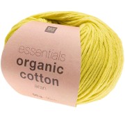 Essentials Organic Cotton Aran - Pistacchio x 50g