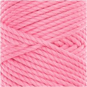 Bobina di corda di cotone Macramè 3mm Skinny Pink x 55m