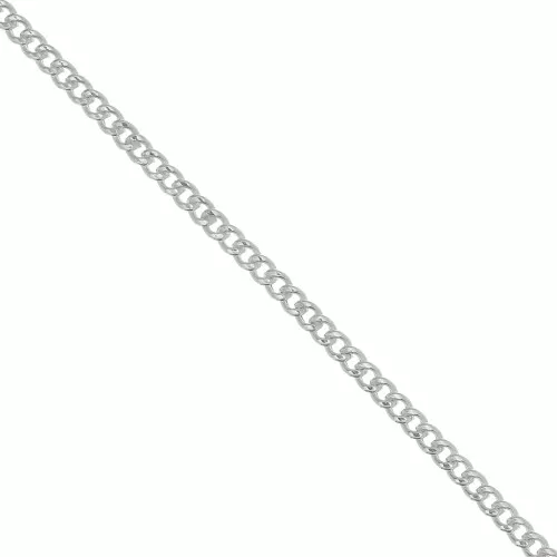 Bracciale Glanzstücke München A Maglia Rettangolare – Argento 925 Placcato Oro Rosa, Con Zirconia, 17+3 Cm