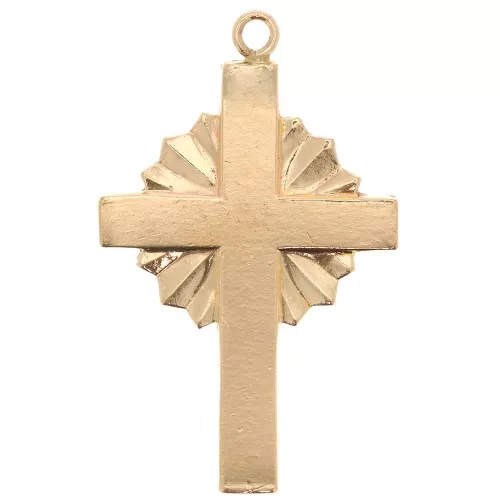 Pendente croce celtica 22x14 mm -Gold filled x1