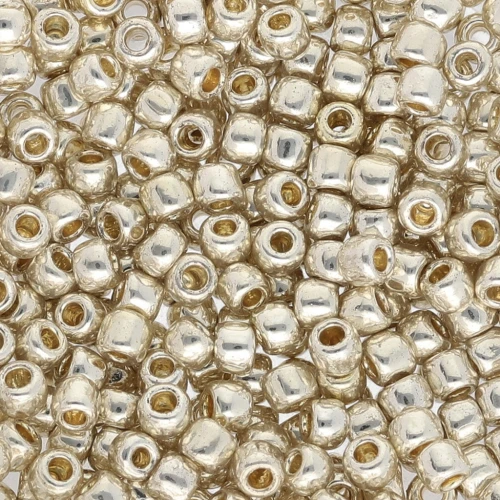 Rocaille Toho 8/0 TO8RPF558 - PF Galvanized Aluminium