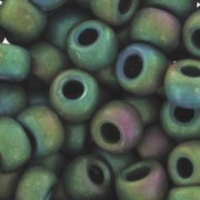 Rocaille Toho 8/0 TO8R707 - Mat Iris Peridot|raw }}