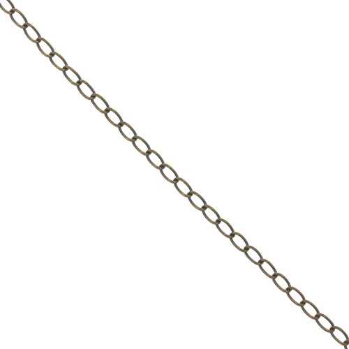 Catena maglia cavallo mm. 2,5 bronzo x m. 1