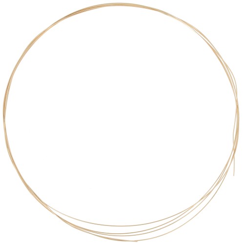Filo duro mm. 0.4 di Gold filled x 1.5m