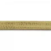 Laccetto cuoio rigenerato doppio lato mm. 3 Gold xm.1