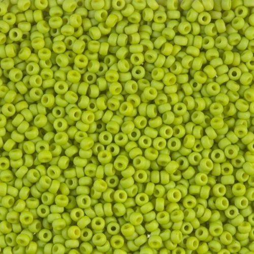 Rocaille Miyuki 11/0 2316 - Opaque Mat Lime x8g