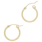 Orecchini a cerchio in Gold filled 18,5 mm x2|raw }}