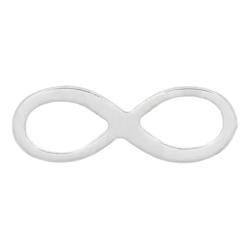 Distanziatore infinito 12x4 mm - Argento 925 x1