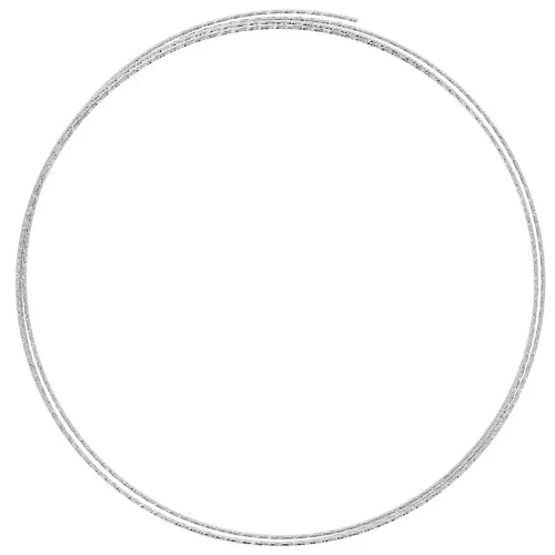 Filo tondo diamantato 0,9 mm in acciaio inossidabile 316L x1m