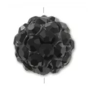 Tonda plastilina strass coreano mm.  8 Jet  x1