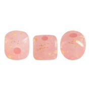 Minos® di Puca® 2.5x3 mm Rose Opal Gold Splash x5g