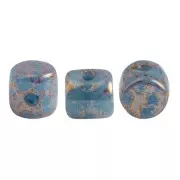 Minos® di Puca® 2.5x3 mm Opaque Blue Turquoise Bronze x5g