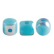 Minos® di Puca® 2.5x3 mm Opaque Blue Turquoise AB x5g