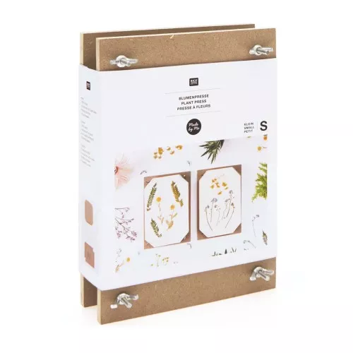 Pressa piccola per fiori e foglie 21x14.8 cm - Naturale x1