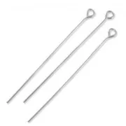 Spillo con anello in Acciaio inox mm. 50x0.8 x10