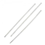 Spillo con testa piatta in Acciaio inox mm. 50x1.7x0.7 x10|raw }}