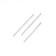 Spillo con testa piatta in Acciaio inox mm. 25x1.5x0.6 x10