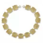 Base bracciale Tennis 1028/1122 mm. 8 dorato x1