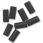 Bugles Miyuki mm. 3 BGL1-401 - Black x10g