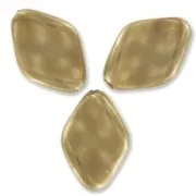 Perle attorcigliate madreperlate mm. 19x13 Bronzo x10