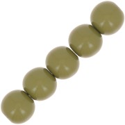 Tonde Polaris Opaco mm.  6 Khaki x10|raw }}