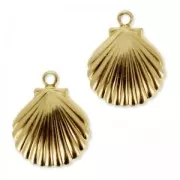 Ciondolo Frutto di mare mm. 13 Gold filled x2