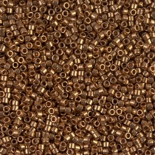 Miyuki Delica 11/0 DB0022L - Metallic Light Bronze