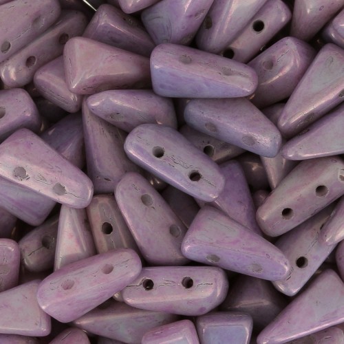 Perle di vetro Vexolo 5x8 mm - Lila Vega Luster x30