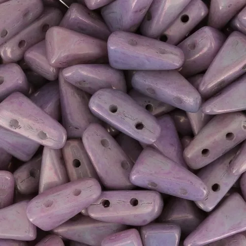 Perle di vetro Vexolo 5x8 mm - Lila Vega Luster x30