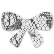 Nodo mm. 19x28 pizzo nero x1