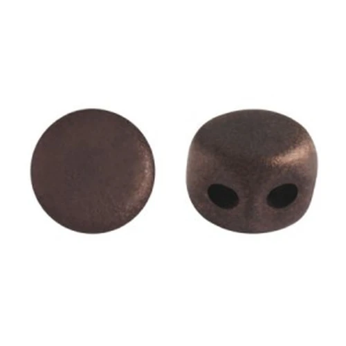 Kalos® di Puca® 4x3 mm - Dark Bronze Mat x10g