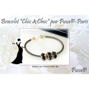 Kalos® di Puca® 4x3 mm - Dark Bronze Mat x10g