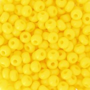 Preciosa Perle di semi 6/0 4 mm - Giallo opaco x20g|raw }}