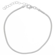 Bracciale a maglia serpentino 1,9 mm - Argento 925 x16 cm|raw }}