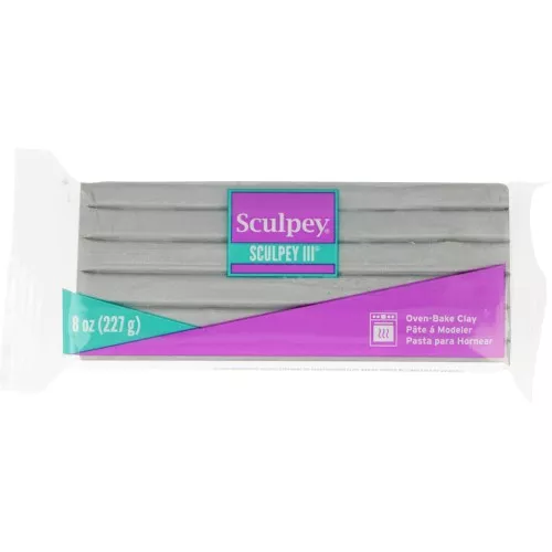 Pasta Sculpey III Pasta 227gr - Argento (n°1130)