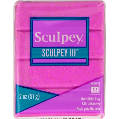 Pasta Sculpey III 57 gr - Viola Glitter (n°562)