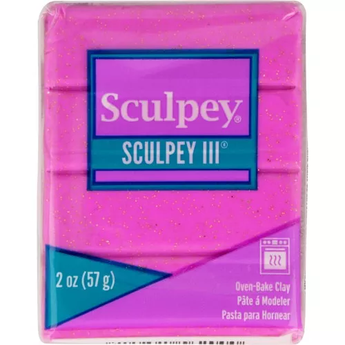 Pasta Sculpey III 57 gr - Viola Glitter (n°562)