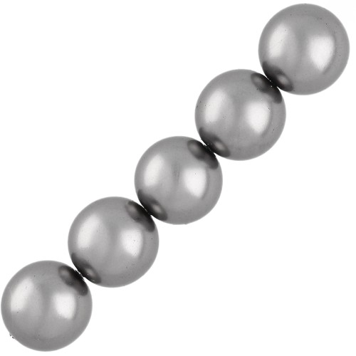 Perline mm. 10 Grey x20