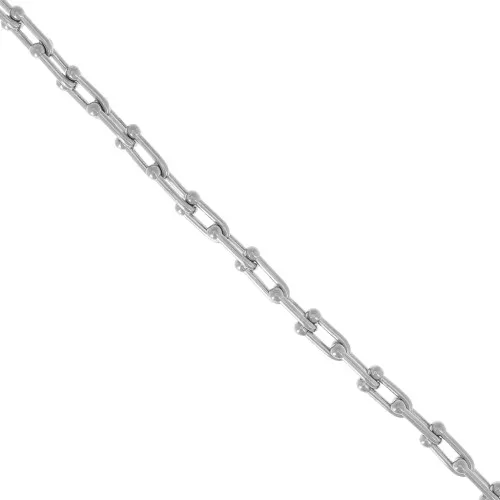 Catena maglia creativa 7.4 mm Acciaio inossidabile 316L x50cm