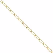 Catena maglia Cavallo limata 2.9 mm Gold filled x20cm
