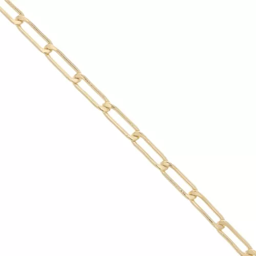 Catena maglia Cavallo limata 3.9 mm Gold filled x20cm