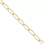 Catena maglia Cavallo 1.6 mm Gold filled x50cm